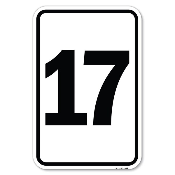Safety Sign, 12 in Height, Aluminum, 18 in Length, 22905